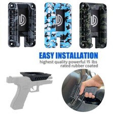 Magnetic Gun Mount Handgun Holder Concealed Firearm Accessories For Truck Car