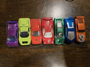 Vintage Diecast Car Lot of 7 USED Loose - Picture 1 of 22