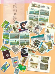 CANADA POSTAGE 100x 32c in counted packets Mint Never Hinged YOUR PRICE $25.60 - Picture 1 of 5