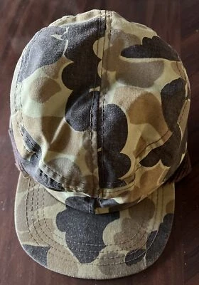 Cabela’s Camouflage Thinsulate Size Large Made In USA Vintage Trapper Hat - Image 1 of 4