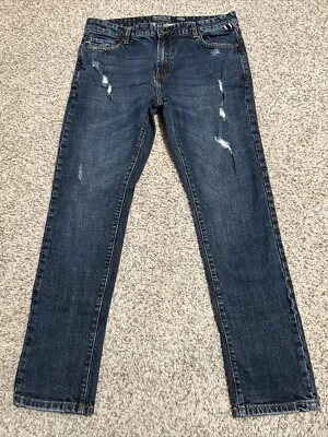 Pantalones de mezclilla ajustados desgastados American Rag Cie 34/32 para hombre talla 34 X 32 Foto 1 de 4