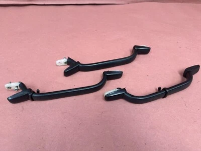 BMW E30 325e M3 2002 E28 M5 Grab Handles Interior Roof 3 Pieces Black OEM #87271 - Image 1 of 4