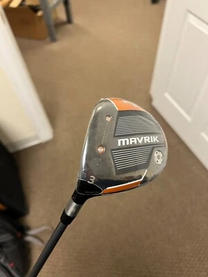 Callaway Mavrik 22 3-Wood Left Handed Fairway Wood Golf Club - Black - Image 1 of 4