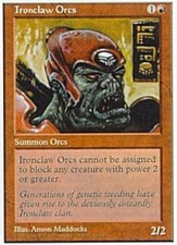 Ironclaw Orcs X4 (5th Edition) MTG (NM) *CCGHouse* Magic