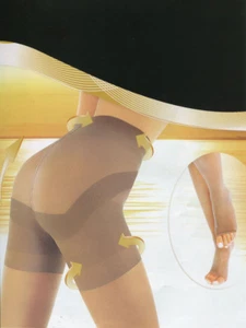 Open Toe 10 Den "Marie France" SUMMER Rio Up Tights Pantyhose (FREE SHIPPING) - Picture 1 of 10
