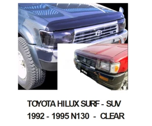 AIRPLEX BONNET GUARD for TOYOTA HILUX SURF SUV 1992 - 1995 N130 Clear BG216 - Picture 1 of 2