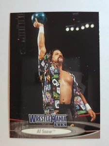 2003 Fleer WWE WrestleMania XIX #52 AL SNOW - Picture 1 of 2