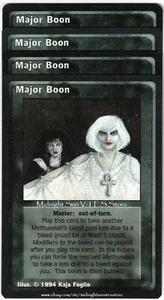 Major Boon x4 Jyhad V:TES VTES Vampire CCG - Picture 1 of 1