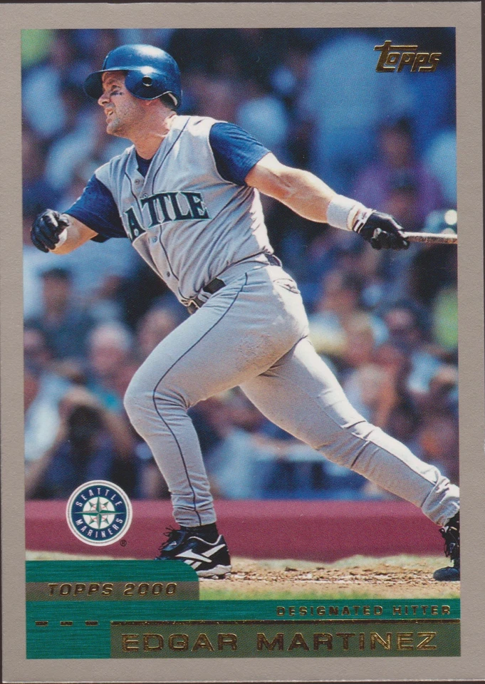 2000 Topps Edgar Martinez #89 Seattle Mariners Baseball - Image 1 of 1