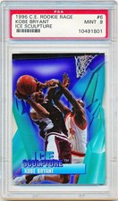 1996 Collector's Edge Kobe Bryant Ice Sculpture Rookie Rc #6 PSA 9 POP 47 - QTY