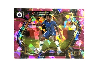 2022-23 Panini Select Premier League Raheem Sterling Field Level Pink Ice #229 - Picture 1 of 2