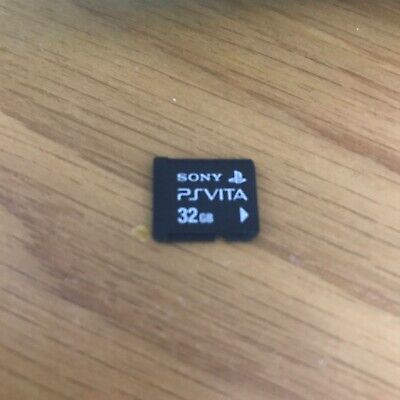Official SONY PS Vita PlayStation Vita 32GB Memory Card Tested • 46.60$