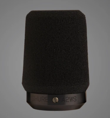 NEW Shure A2WS-BLK Black Windscreen for SM57 Microphones - SHIPS FREE!