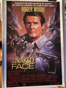 The Naked Face Movie Poster - Roger Moore - 41 x 27 - Rolled - Picture 1 of 2