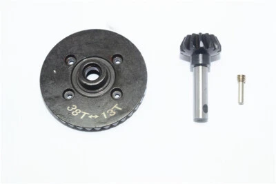 GPM Harden Steel #45 Diff Bevel Gear 38T & Pinion Gear 13T For AXIAL Yeti - Image 1 of 2