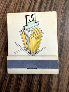 VTG Hotel Manhattan New York 8th Ave Matches Matchbook - Picture 1 of 3