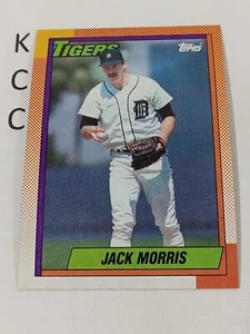 1990 Topps Baseball #555 Jack Morris Detroit Tigers - Picture 1 of 2
