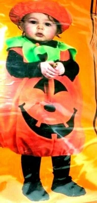 Child Kids Baby Pumpkin Cutie Pie Halloween Costume 12-24 Months (P7) - Image 1 of 3