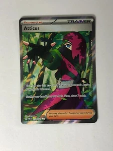 Pokemon Juego de Cartas Coleccionables Evoluciones Prismáticas Arte Completo Atticus 133/131 Casi Como Nuevo - Imagen 1 de 3