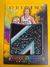 DA17548 2023 Panini Origins WNBA Courtney Vandersloot LETTER PATCH #5/5
