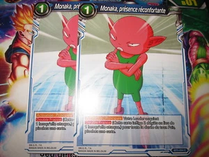 DRAGON BALL SUPER MONAKA PRESENCE RECONFORTANTE PLAYSET (X2) BT1-054 C FR NEUF - Picture 1 of 1