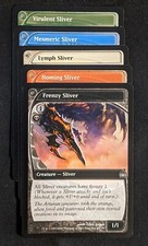 MTG 5x Common SLIVER cards (Future Sight) Ex/Good