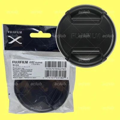 Fujifilm FLCP-82 Front Lens Cap 82mm Lens Dust Cover Protector - Image 1 of 2