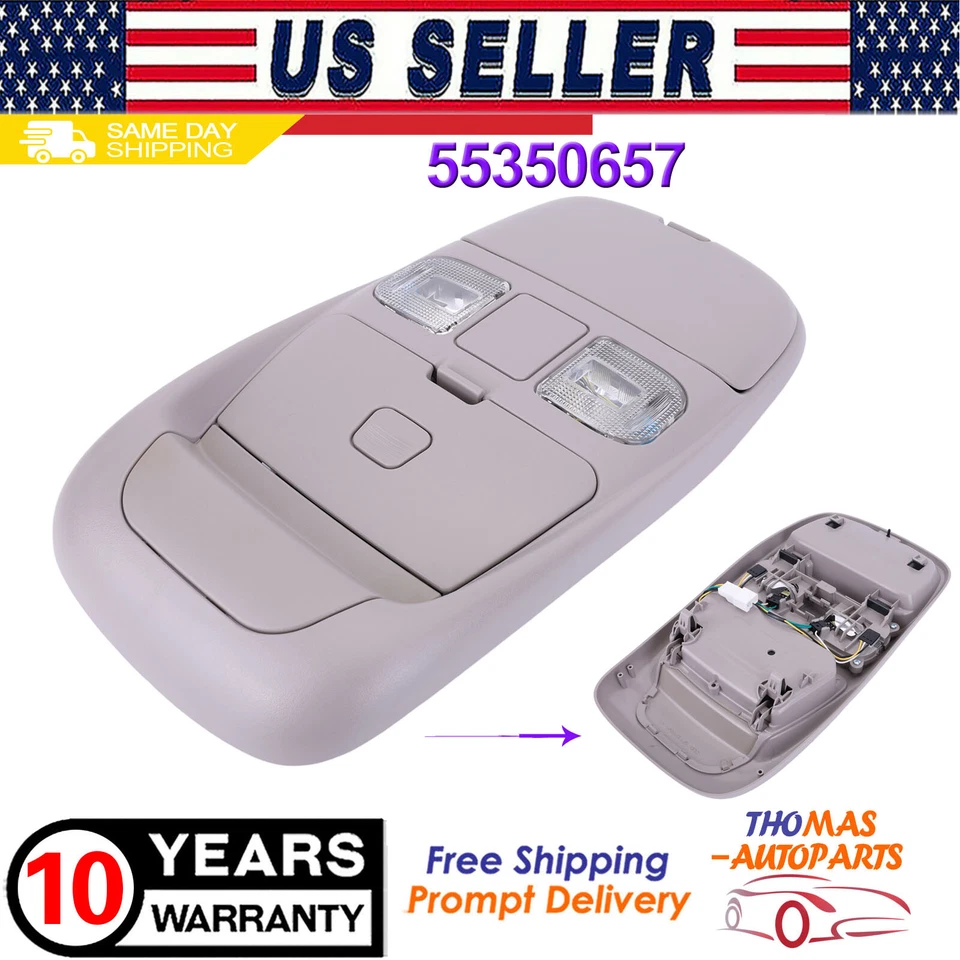 Dodge Ram 1500 2500 1998-2001 consola superior domo almacenamiento de luz 55350657 Foto 1 de 4