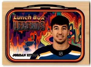 2022-23 Upper Deck Lunch Box Legends Jordan Kyrou #LB-13 St. Louis Blues - Picture 1 of 2