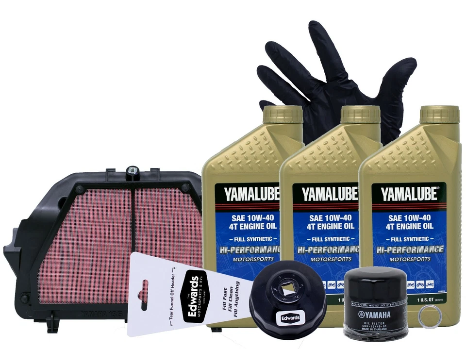 Kit de mantenimiento Yamaha YZF-R6 2010-2020 (completamente sintético) Foto 1 de 4
