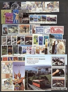 JUEGOS DE AÑO COMPLETO DE NUEVA ZELANDA 2003 Y COMO NUEVO UHM/MNH (ID:YS004) - Imagen 1 de 1