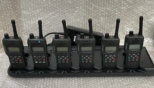 6 * SEPURA STP9240 UHF 407-473MHZ Portable 2-Way Handheld TETRA Radio Kit - Foto 1 di 11