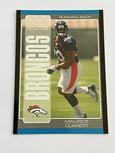 2005 Bowman Football #162 - Maurice Clarett RC - Denver Broncos - Picture 1 of 2