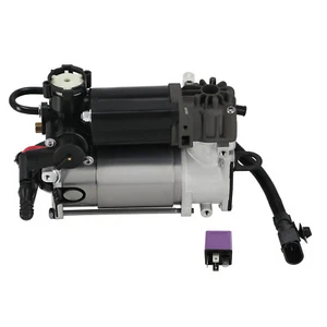 Air Suspension Compressor pump W / Relay for Audi C5 Allroad quattro 4H0951253A - Picture 1 of 11