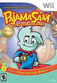 Pajama Sam: Don't Fear the Dark (Nintendo Wii, 2008) - Image 1 of 1