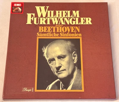 FURTWANGLER Beethoven Complete 9 Symphonies ED1 EMI HMV 8LP BOX NM MINT - Image 1 of 3