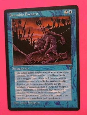 Magic  MTG FBB Legends Italian JUXTAPOSE (Scambio Forzato) LP/EX Rare 1995! - Image 1 of 4