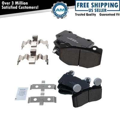 Brake Pads Ceramic Fits 2016-2020 Chevrolet Camaro 2015-2019 Corvette - Image 1 of 4