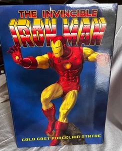 Hard Hero Stealth Iron Man Statue Marvel Avengers Figure Factory Sealed LE 375 - Picture 1 of 11