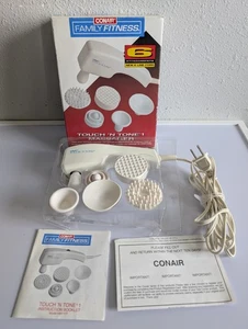 Conair Family Fitness Touch N Tone 1 Masajeador 6 Accesorios Nuevo UPC 074108315007 - Imagen 1 de 11