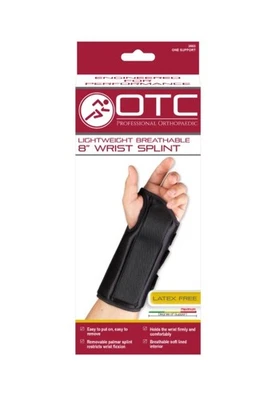 OTC Wrist Splint, 8-Inch Adult, Lightweight Breathable, Large (Right Hand) 2083 - Image 1 of 4