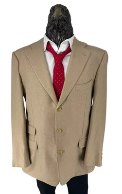 Ermenegildo Zegna Men 48% Cashmere 52% Silk Blazer Jacket EU54 US44 - Image 1 of 4