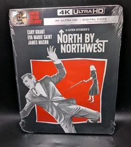 North By Northwest 4K UHD Steelbook Brand New PRISTINE Hitchcock W/ Digital Code - Picture 1 of 19