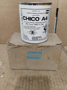 NEW IN BOX CROUSE-HINDS CHICO A4 SEALING COMPOUND CHICO A4 1lb Can - Picture 1 of 3