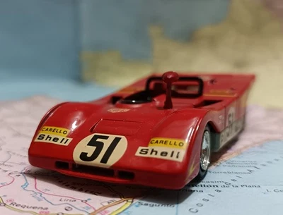 FERRARI 312 PB  - Vintage Solido Scala 1/43 , Made in France  1972 - Immagine 1 di 4