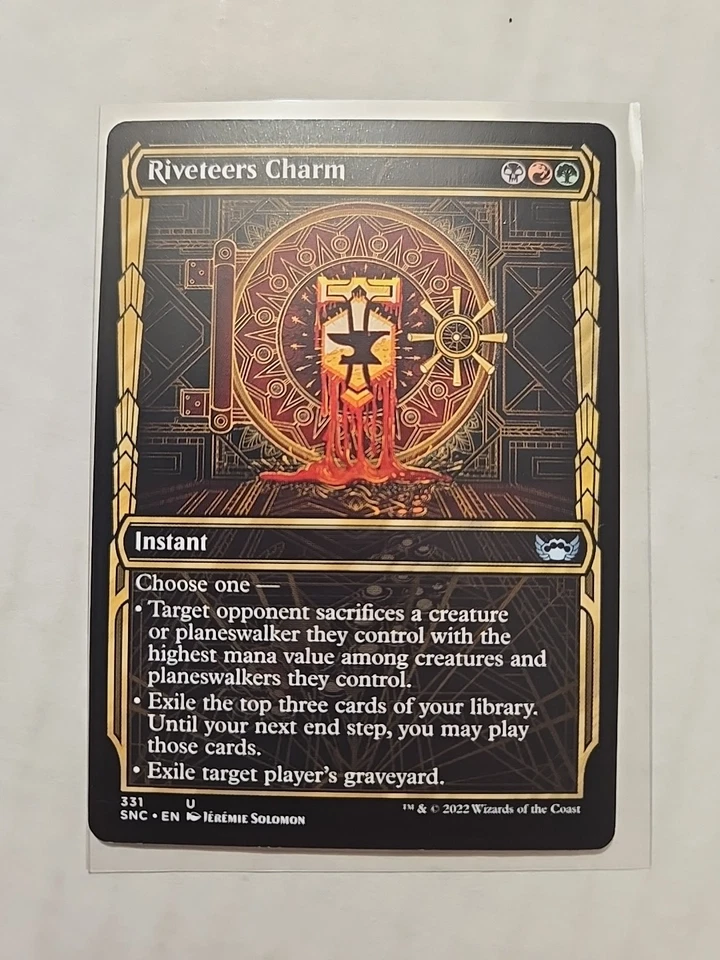 Riveteers Charm (Showcase) - Streets of New Capenna - LP - Uncommon - Instant  - Image 1 of 1