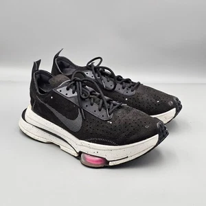 Nike Mens Size 11 US Air Zoom-Type Black Pink Canvas N.354 Running Sneakers - Picture 1 of 8