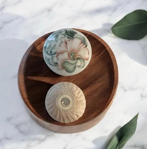 VTG Anais Anais x Limoges France Art Deco Porcelain Floral Trinket Dish & Soap - Picture 1 of 9