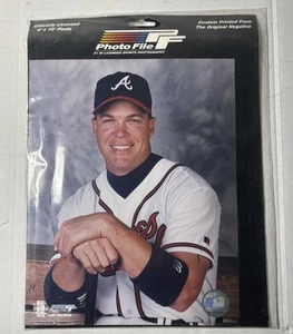 Chipper Jones Atlanta Braves Baseball MLB 8x10 foto a colori - Foto 1 di 2