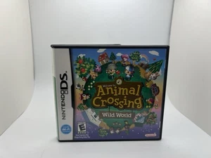 Animal Crossing: Wild World (Nintendo DS) Case And Inserts and Manual.No Game - Picture 1 of 4